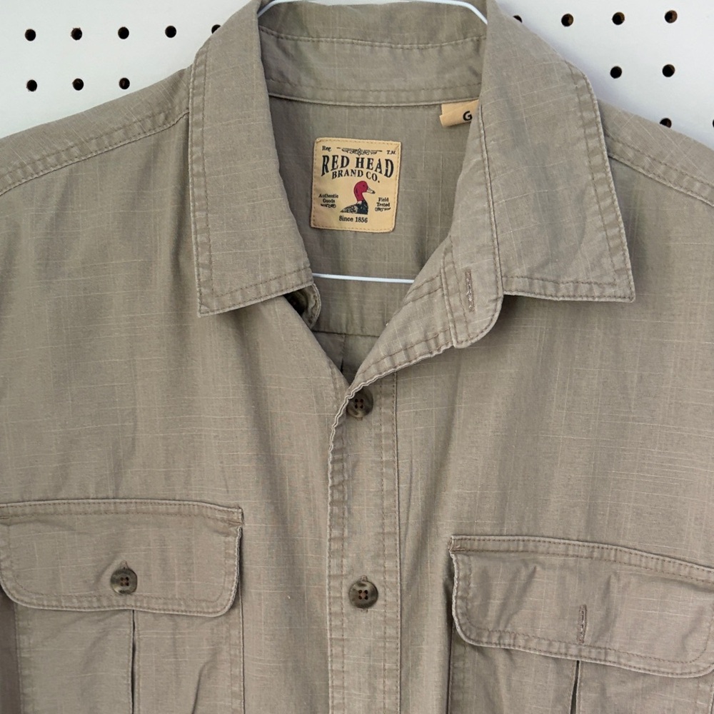 RedHead Men's Light Brown Shirt Jacket